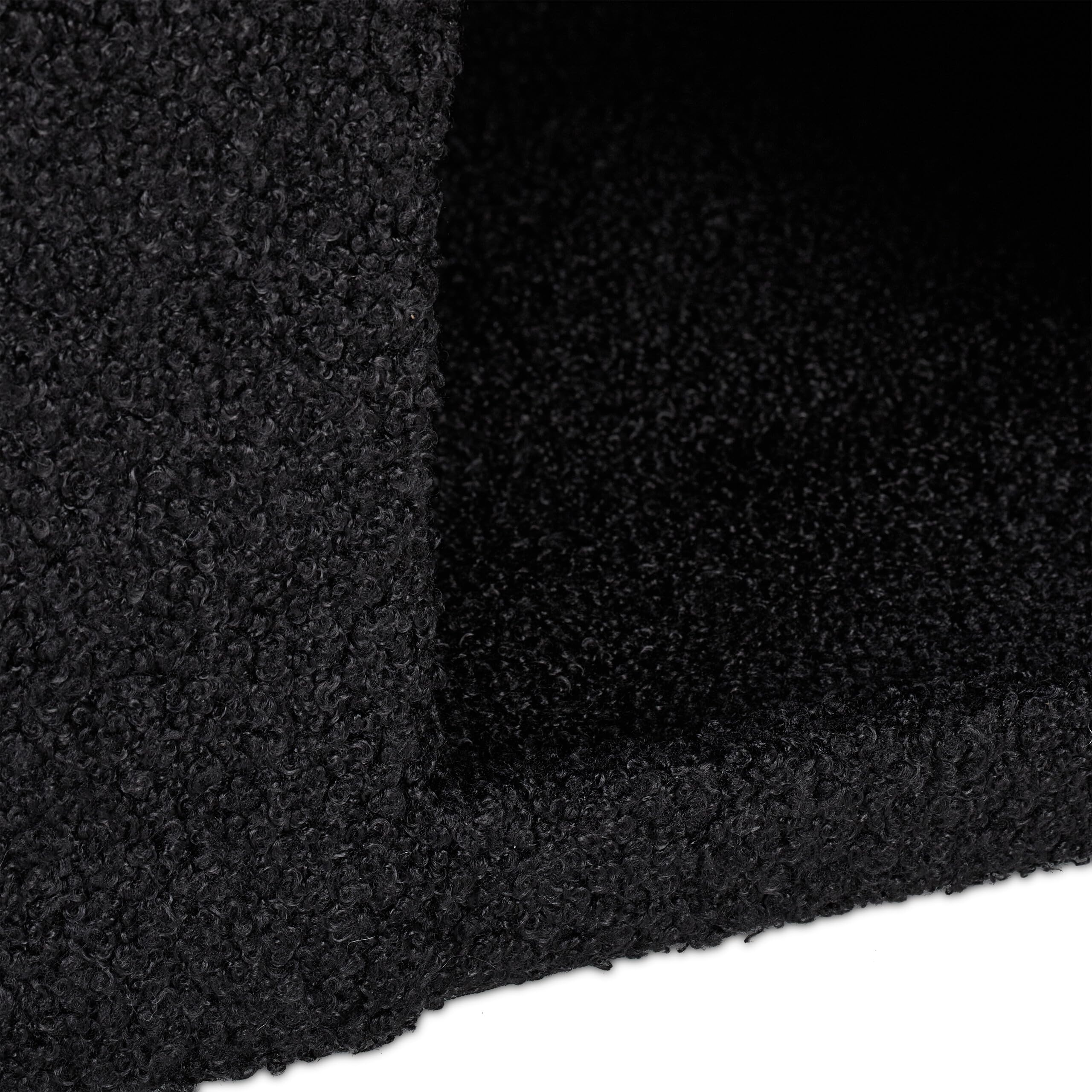 Relaxdays Grotte pour Chat et Chien, Surface d’Assise, Pliable, cachette, H x L x P : 42 x 38 x 38 cm, Noire