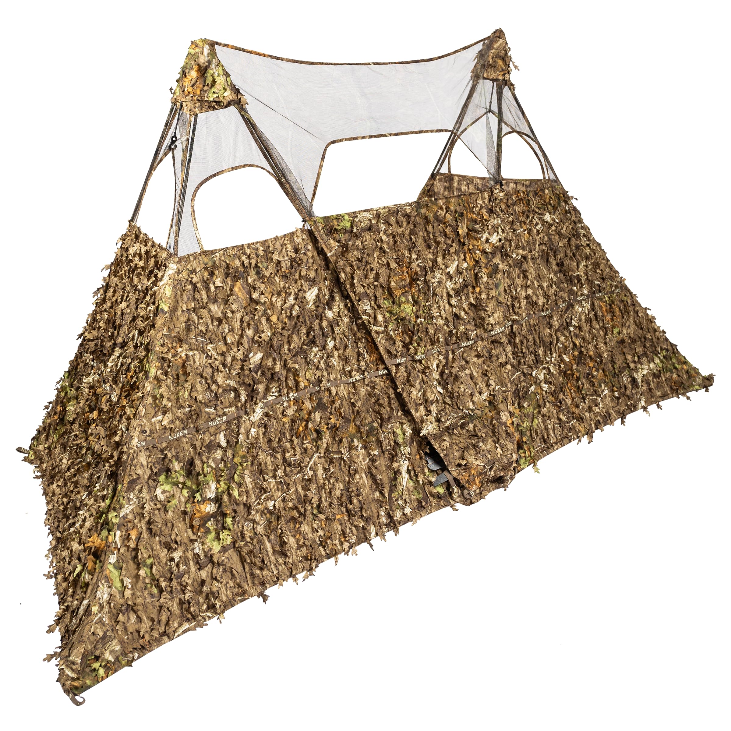 Amazon.com: Nukem Grab & Go Hunting Ground Blind Double Up System