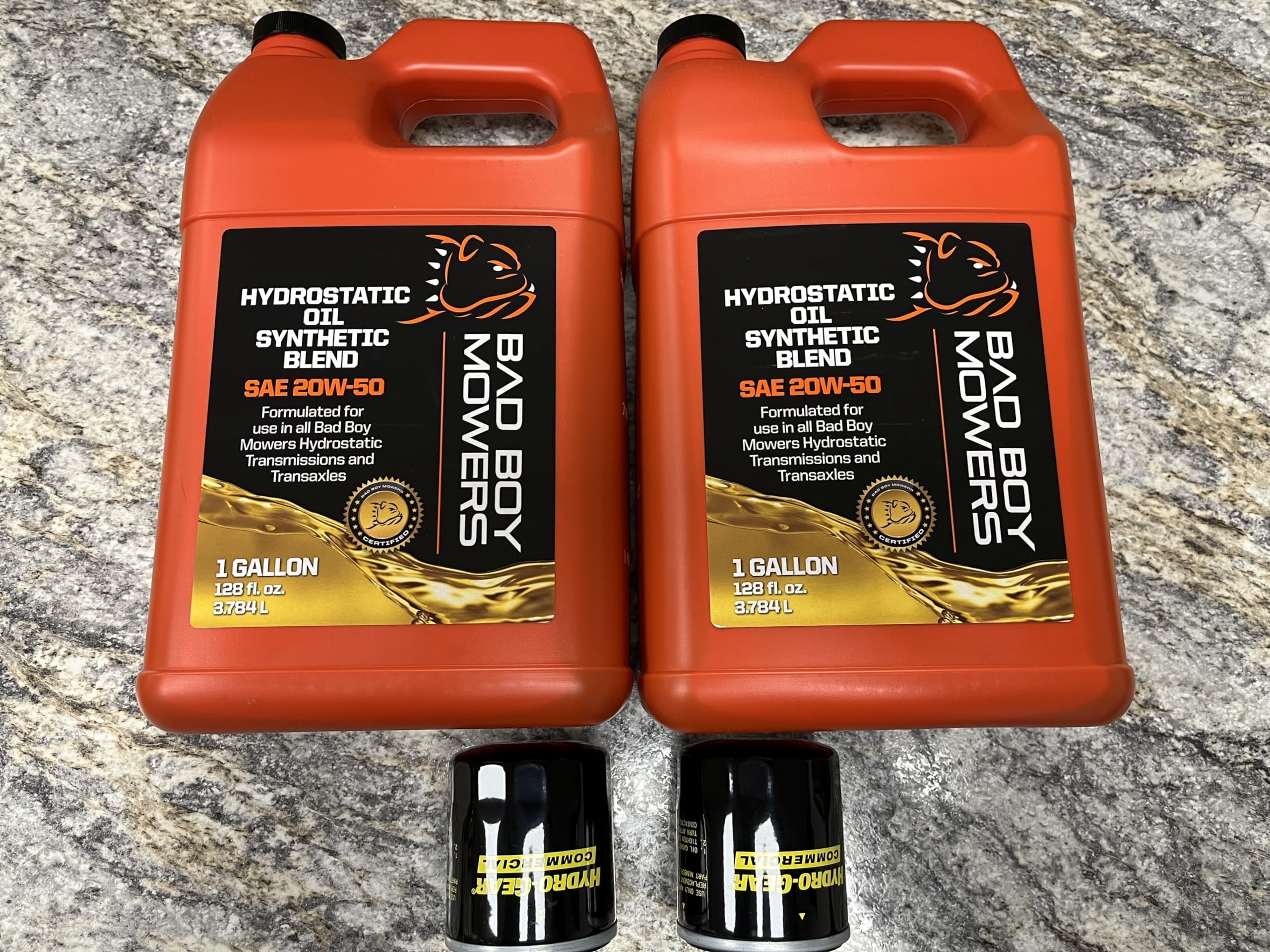 Olio Sintetico Zero-turn Olio Sintetico Idrostatico 20W-50 - Per Tosaerba Zero-Turn E Trattorini 1 Gallone Olio 20W-50 - Foto 4