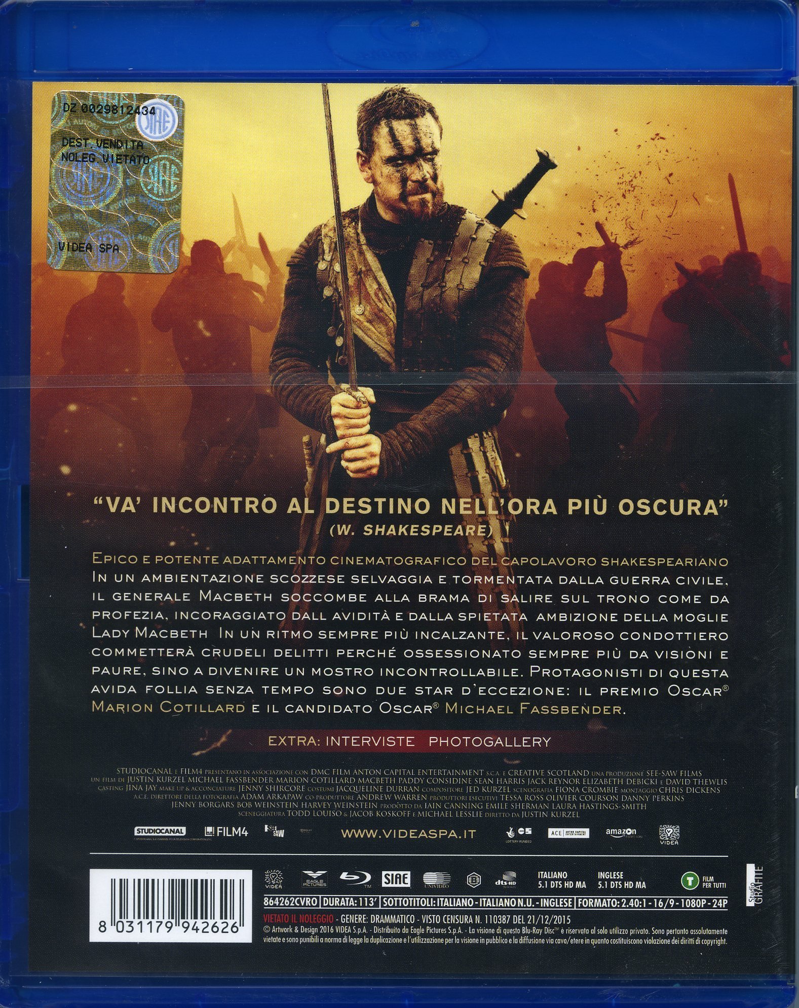 Macbeth [Blu-Ray]