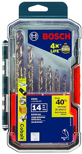 Miniatura 37 de Bosch Broca de cobalto CO2145 9/32 pulg. x 4-1/4 pulg