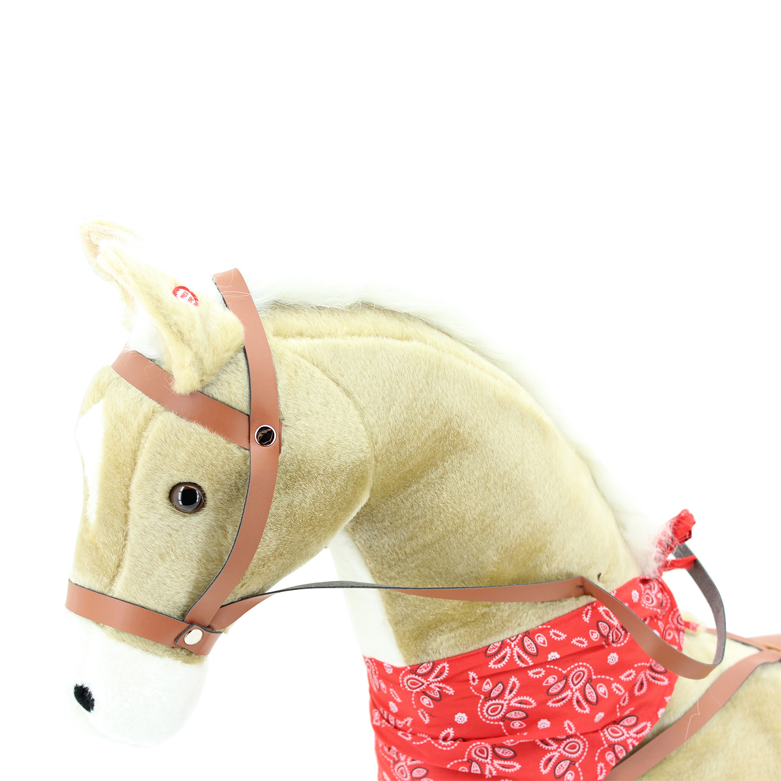 Sweety Toys 10363 Cavallo in Piedi Cavallo Gigante Peluche 110cm
