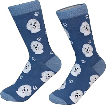 Dog Breed Socks Sock Daddy Unisex by E&S Pets