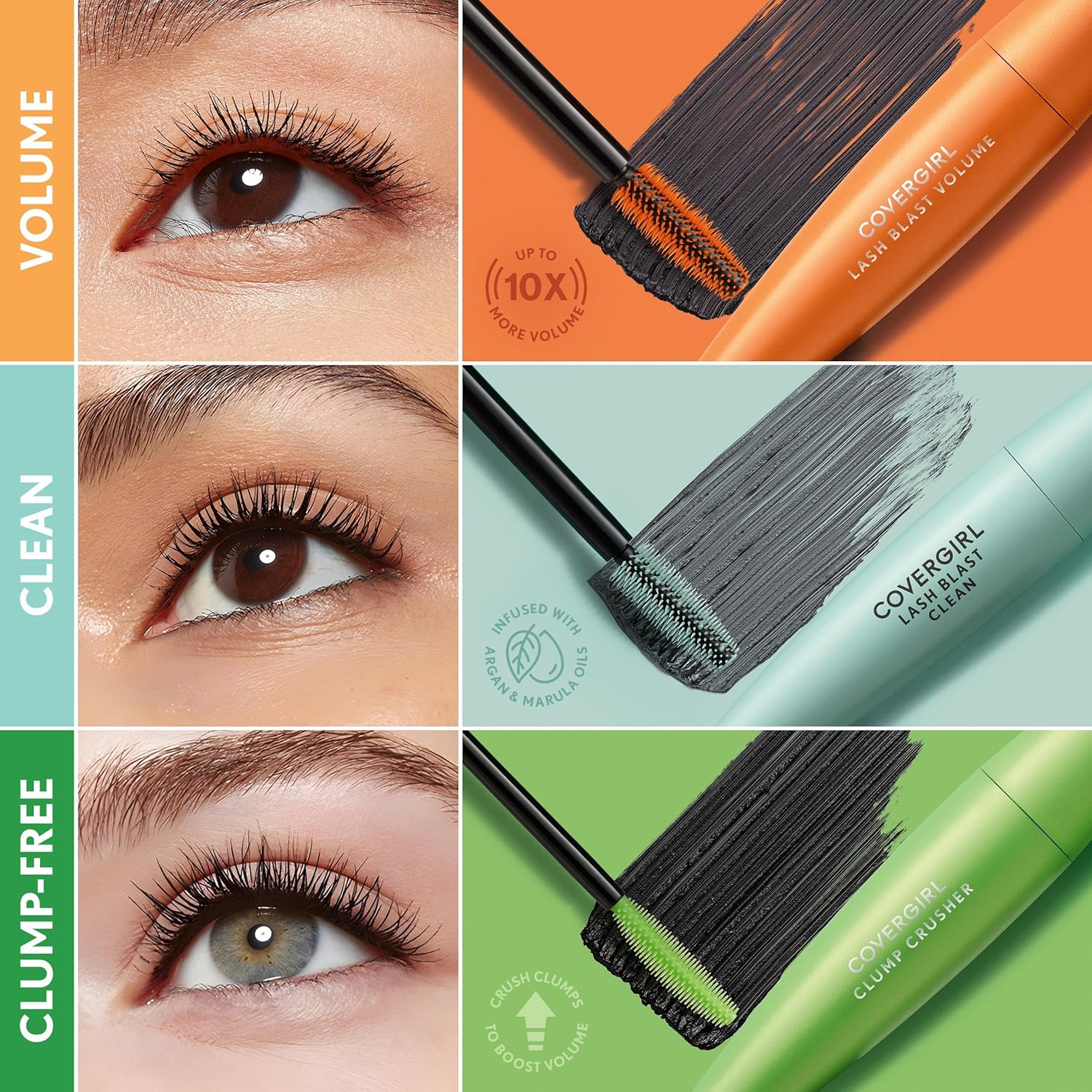 COVERGIRL Lash Blast Volume Mascara(Very Black) & Perfect Point Plus Eyeliner Pencil (Black Onyx) - Twin Pack - Image 7