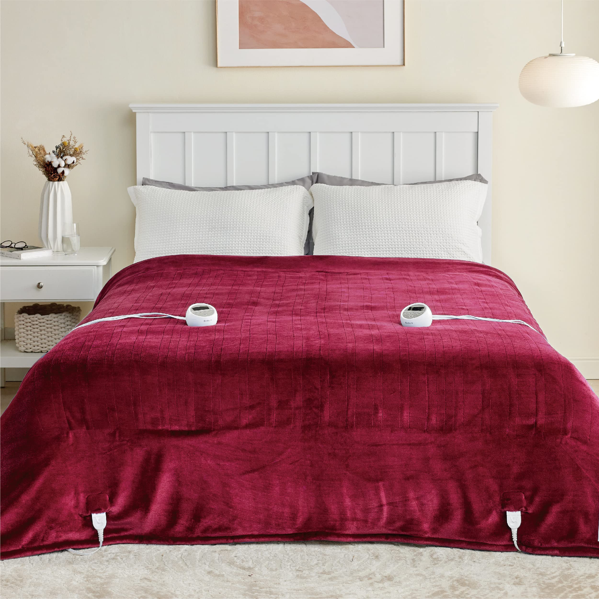 queen heated blanket