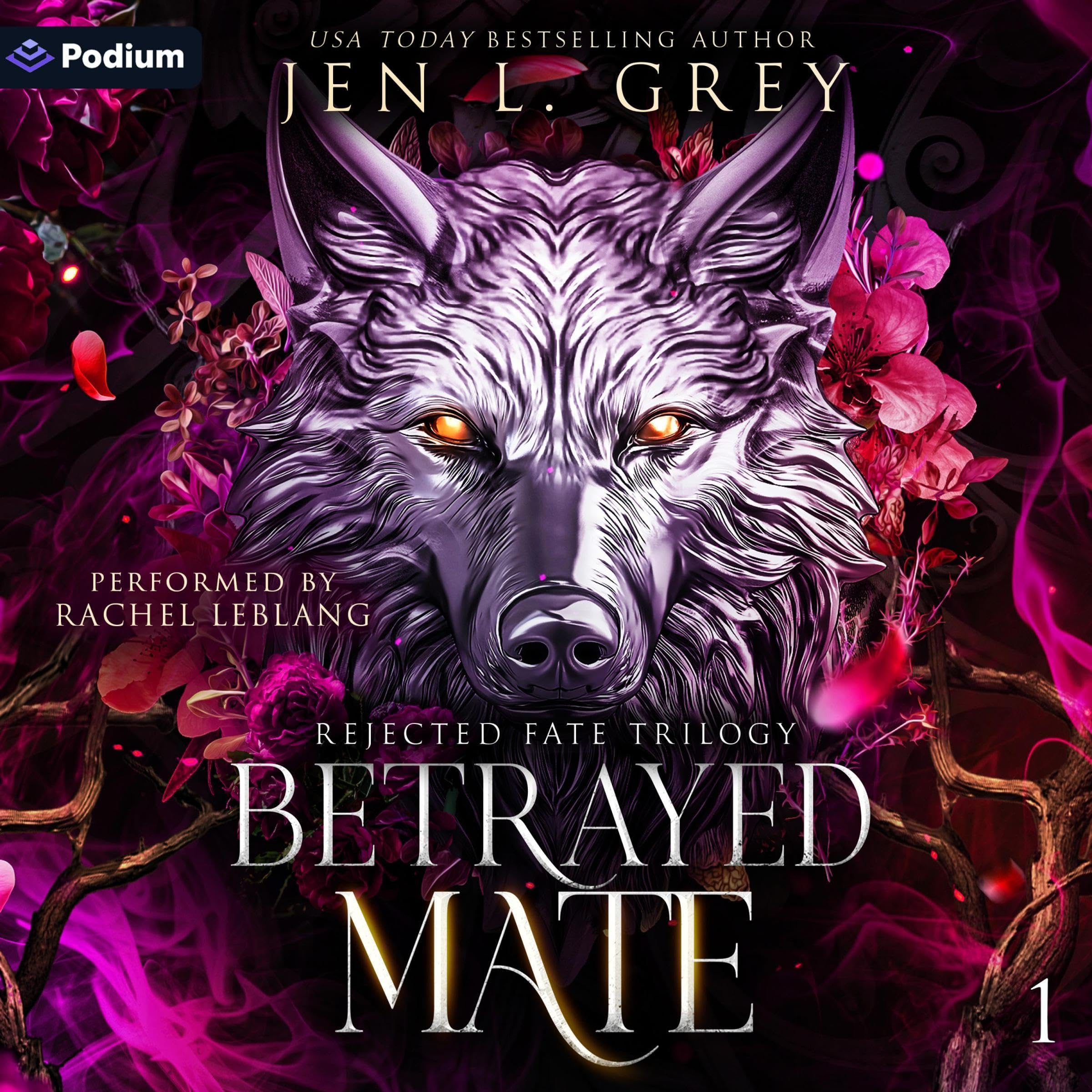 Cover art for Betrayed Mate