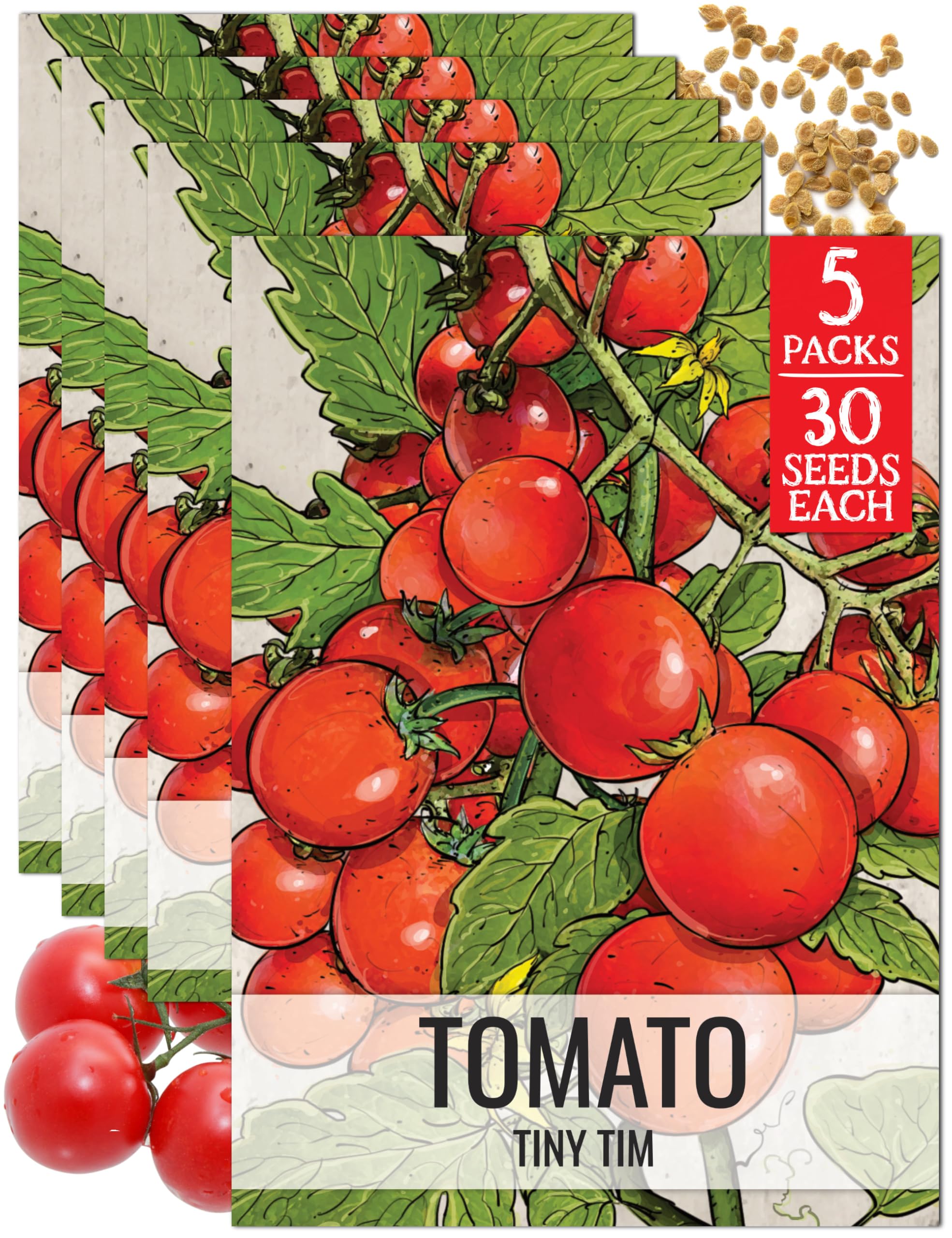 Seed Needs Tiny Tim Tomato Seeds