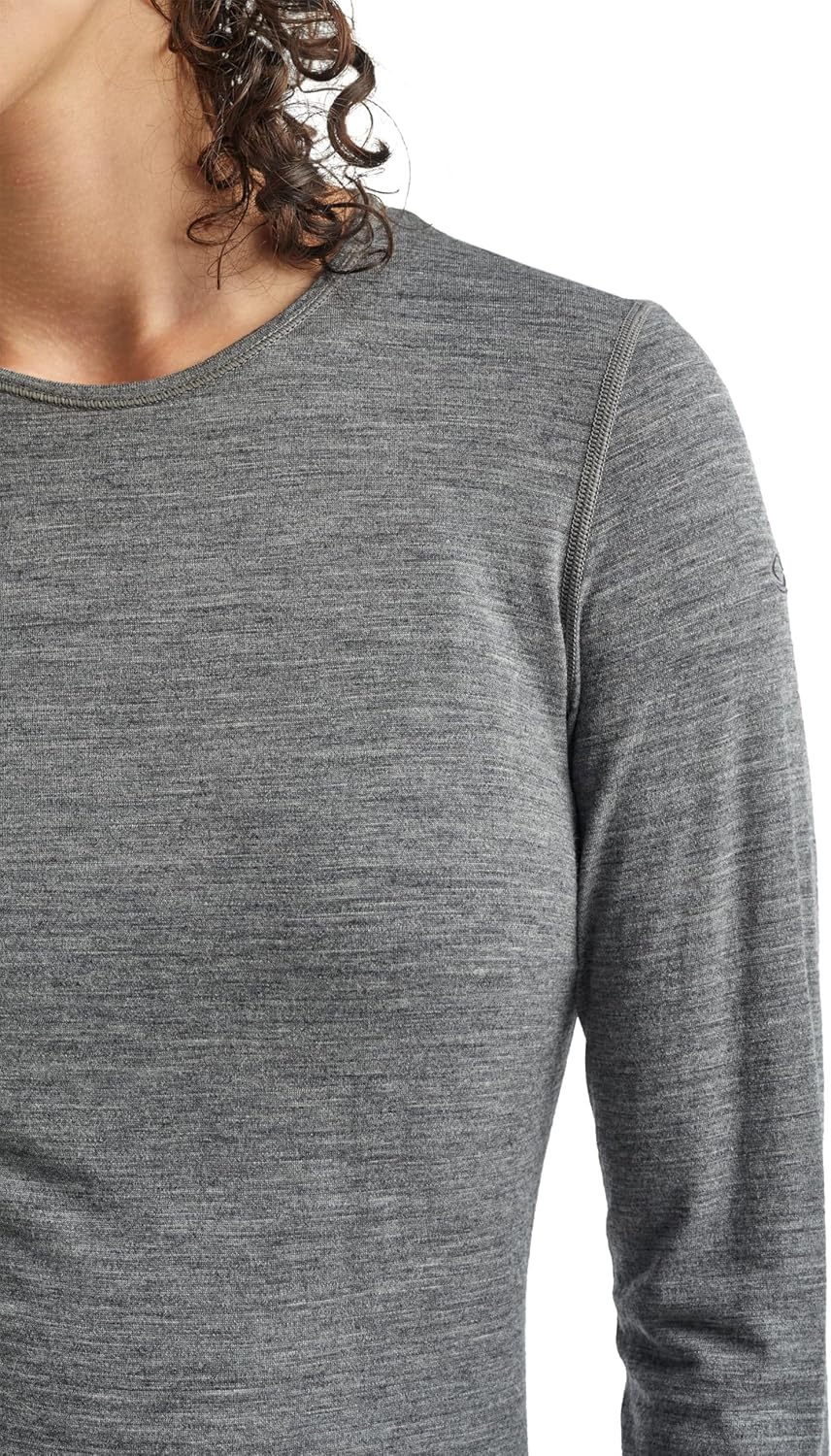 Icebreaker Merino Womens 200 Oasis Long Sleeve Thermal Cold Weather Base Layer T-Shirt