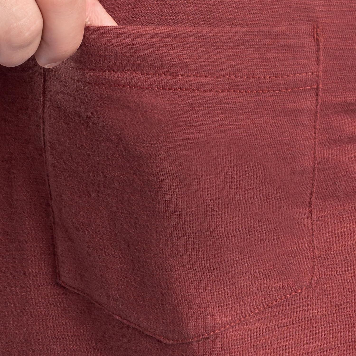 Wrangler Mens Short Sleeve Recycled Slub Pocket T-Shirt - Image 4