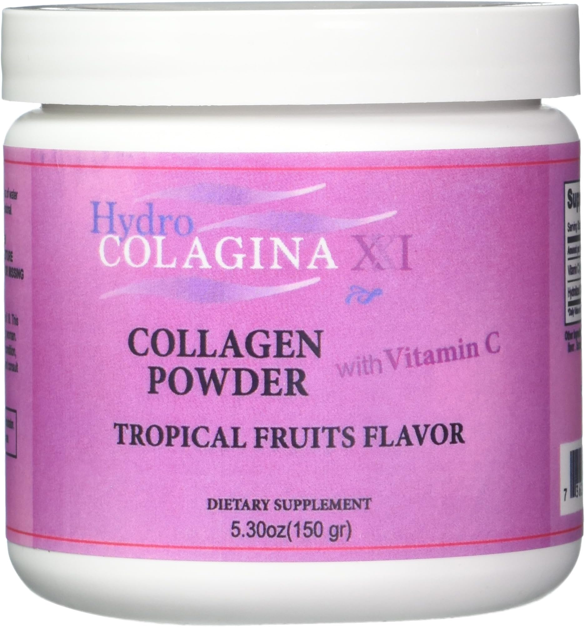 NEW Hidro Colagina Xxi, Hidrolized Collagen Powder with Vitamin C, Colageina 10 by HydroCOLAGINA XXI
