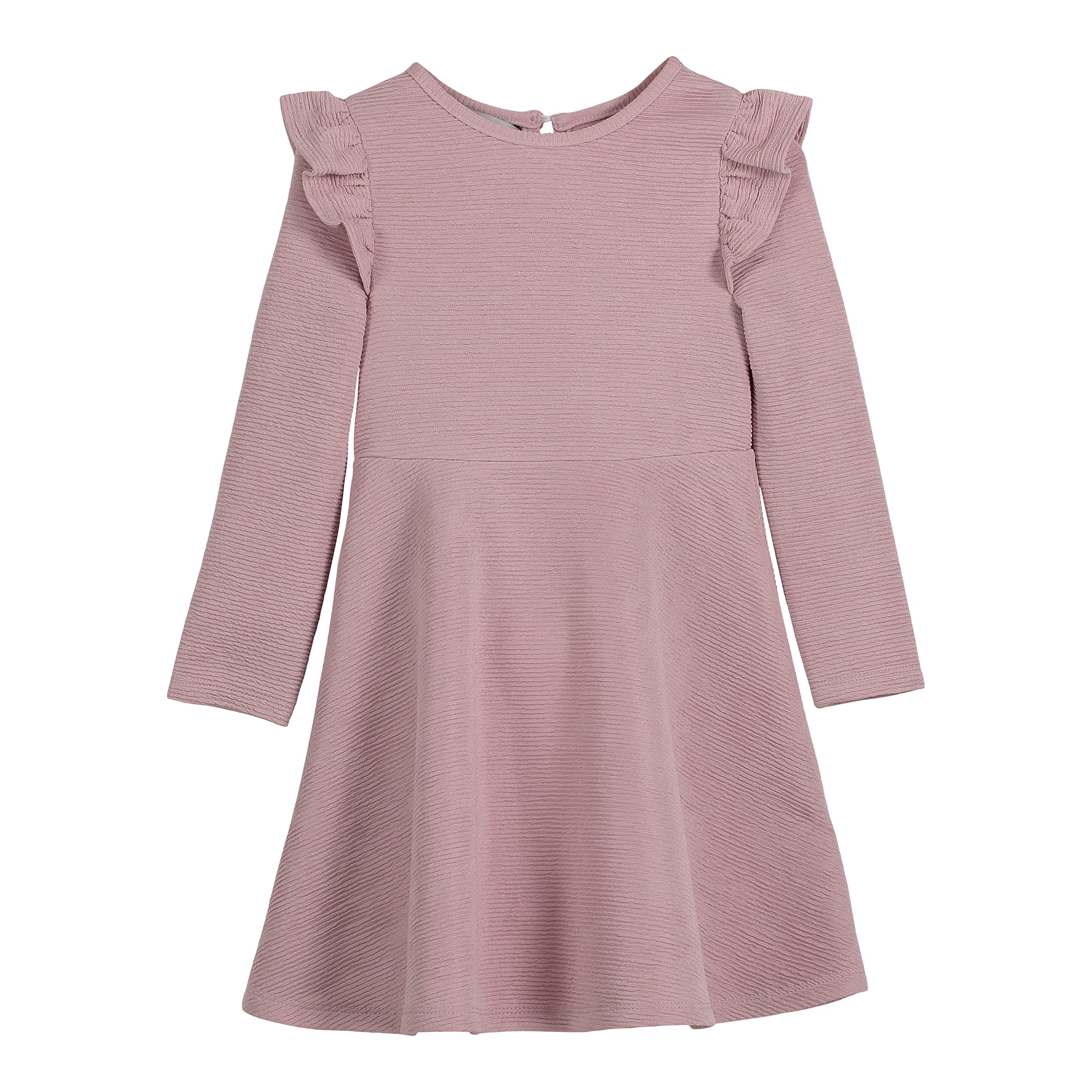 Pippa & Julie Baby Girls' Long Sleeve Dress with Coordinating Panty, 2-Piece Set