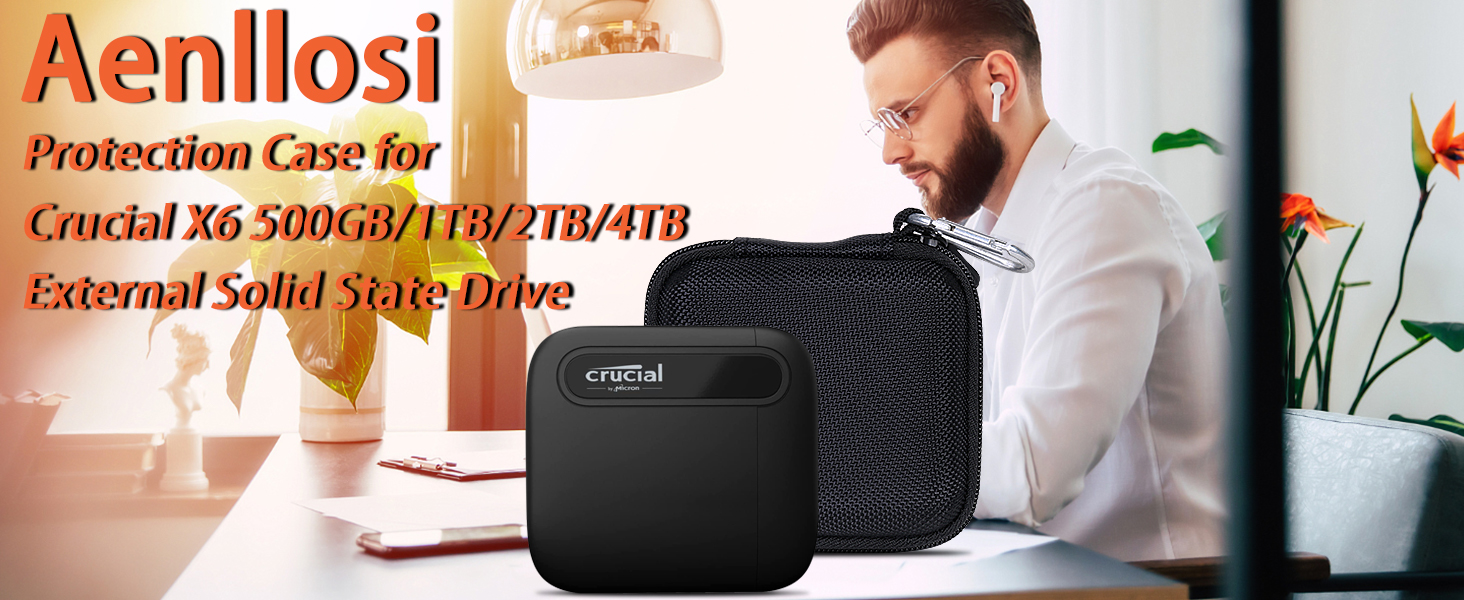Amazon.com: Aenllosi Hard Case for Crucial X6 1TB/2TB/4TB/500GB