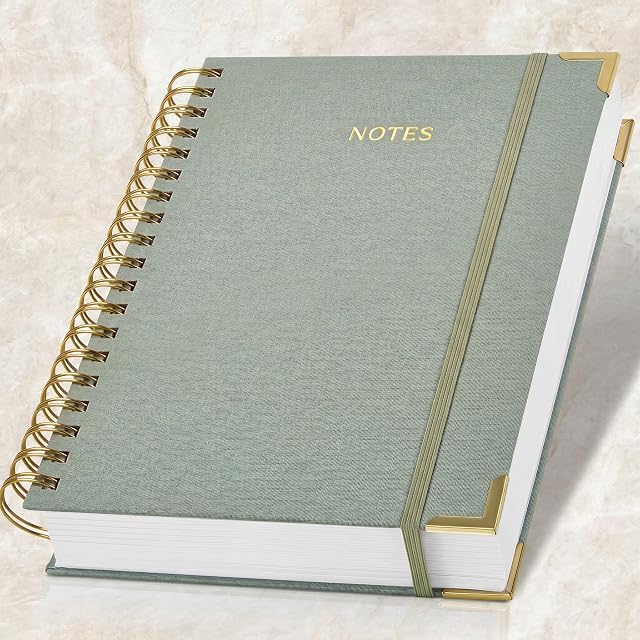 Journal de notes pour les femmes dans l'Esthétique B5 Présentation - Livre de notes du Collège de couverture rigide moderne avec 300 Pages alignées - Parfait pour écrire et rester organisé au travail ou à l'école