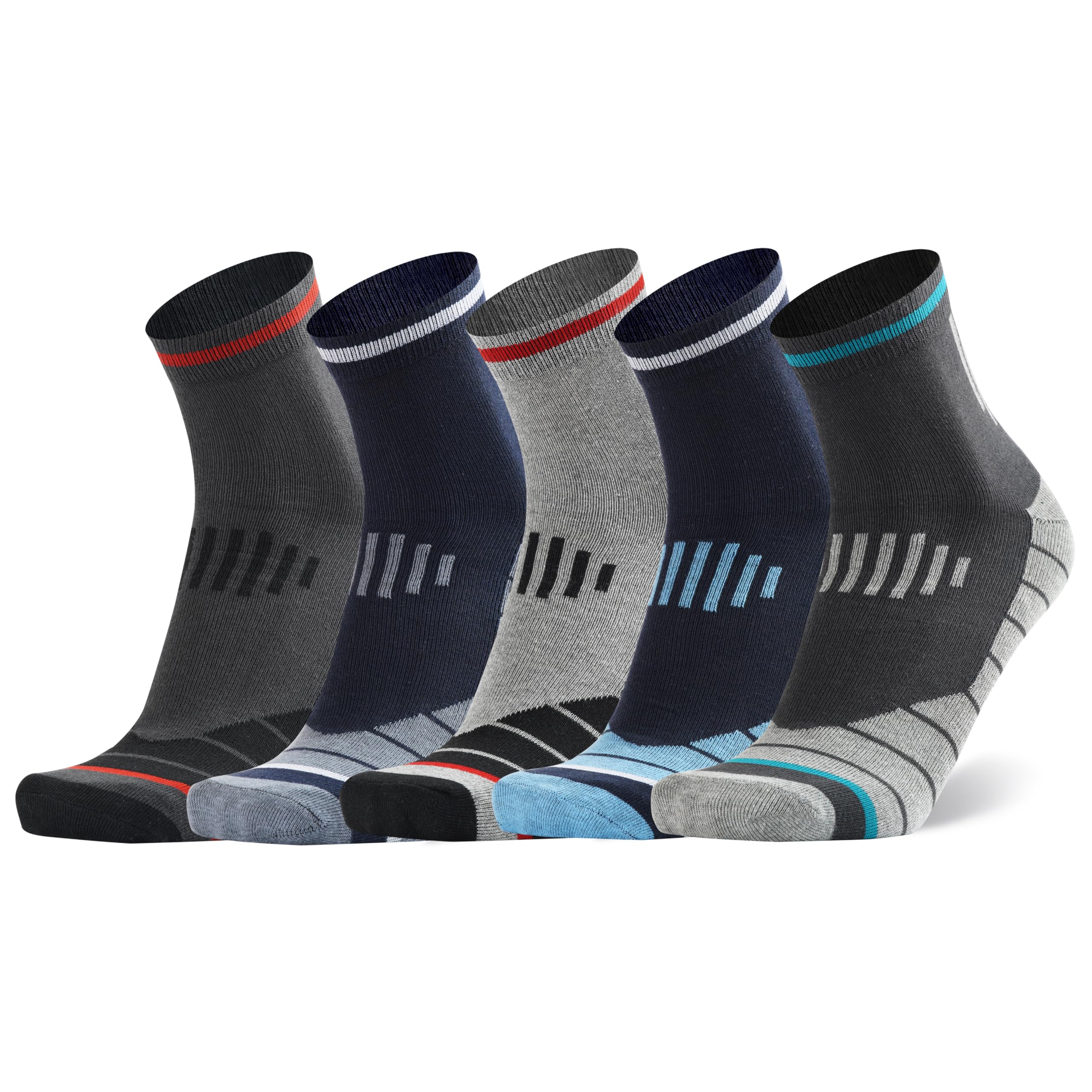 Men's Socks | Crew/Full Length Socks for Men | Comfortable Formal & Casual Wear Cotton Socks - Pack of 3 Pairs