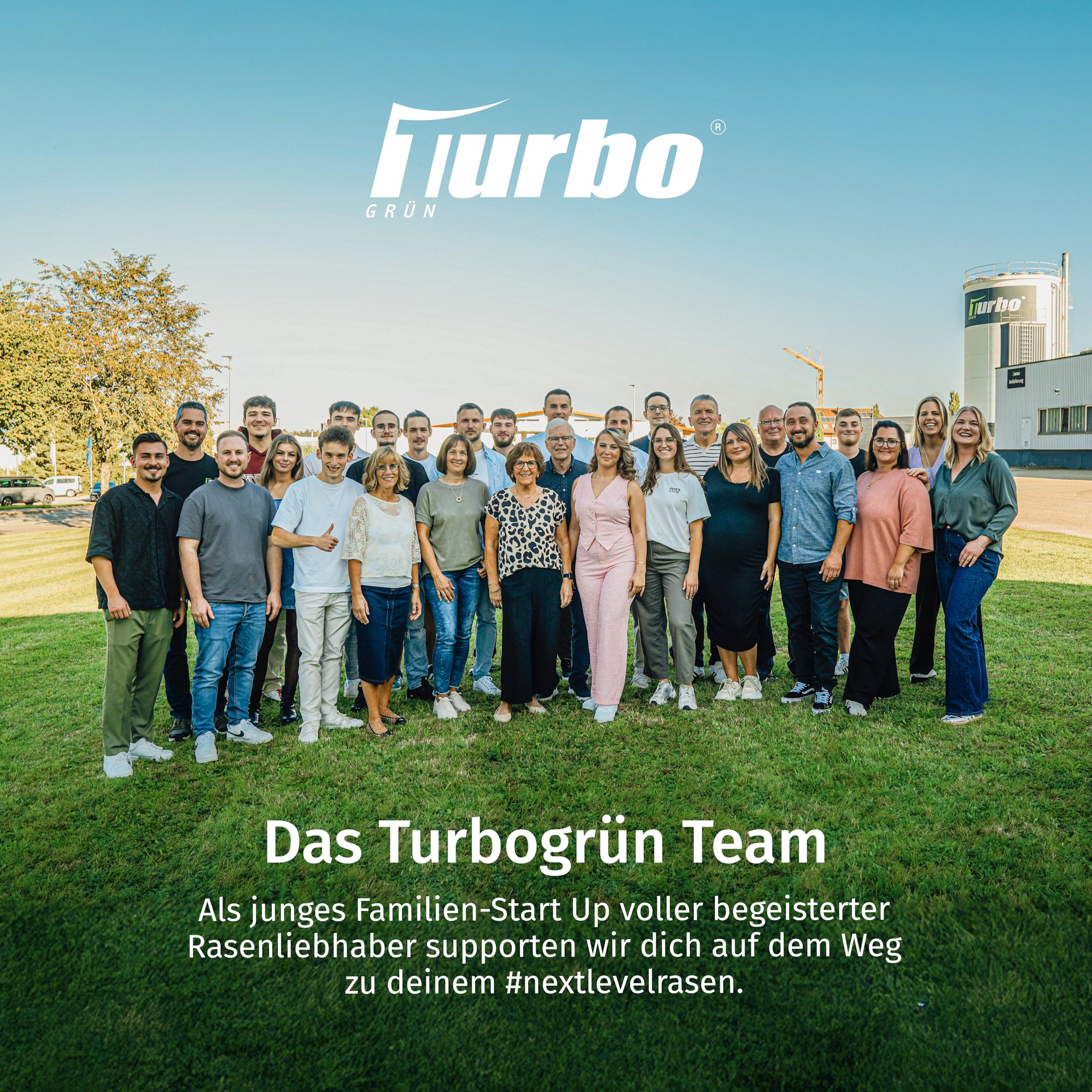 turbogrün® Rasendünger und Rasenkalk Bundle für 125 m² Rasenfläche