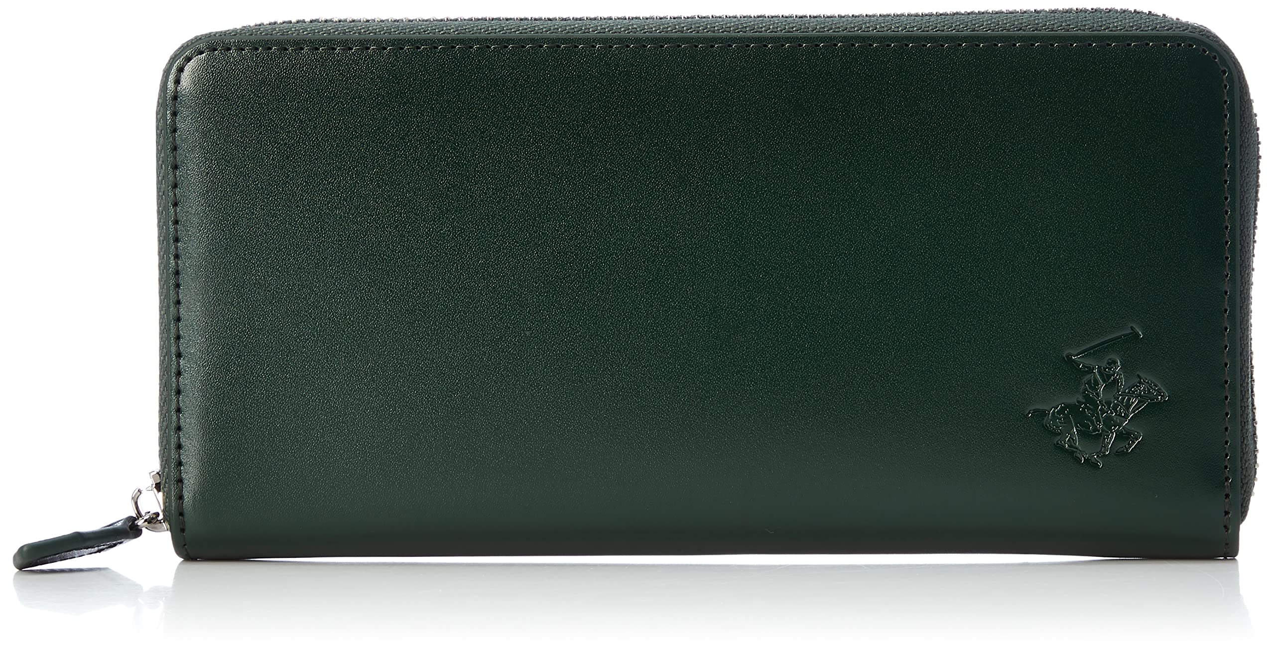 極美品　BEVERLY HILLS POLO CLUB　長財布　ダークグリーン 極美品 BEVERLY HILLS POLO CLUB 長財布 ダークグリーン - メルカリ