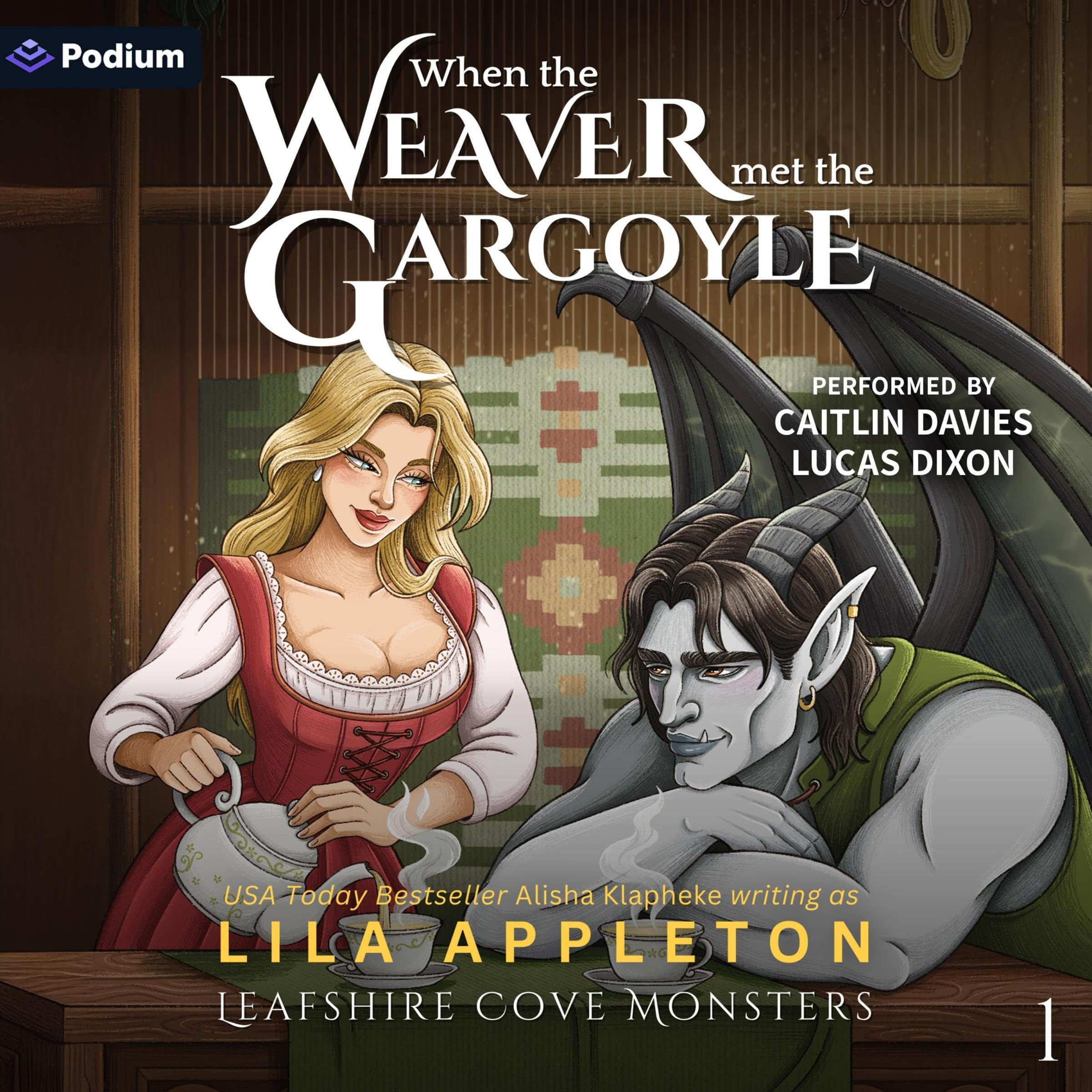 Cover art for When the Weaver Met the Gargoyle