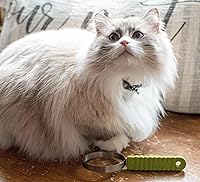 Vista 6 de Coastal Pet Safari - Cuchilla para quitar pelo de gatos, herramienta de acero inoxidable para quitar pelos de mascotas, fácil de usar, herramienta