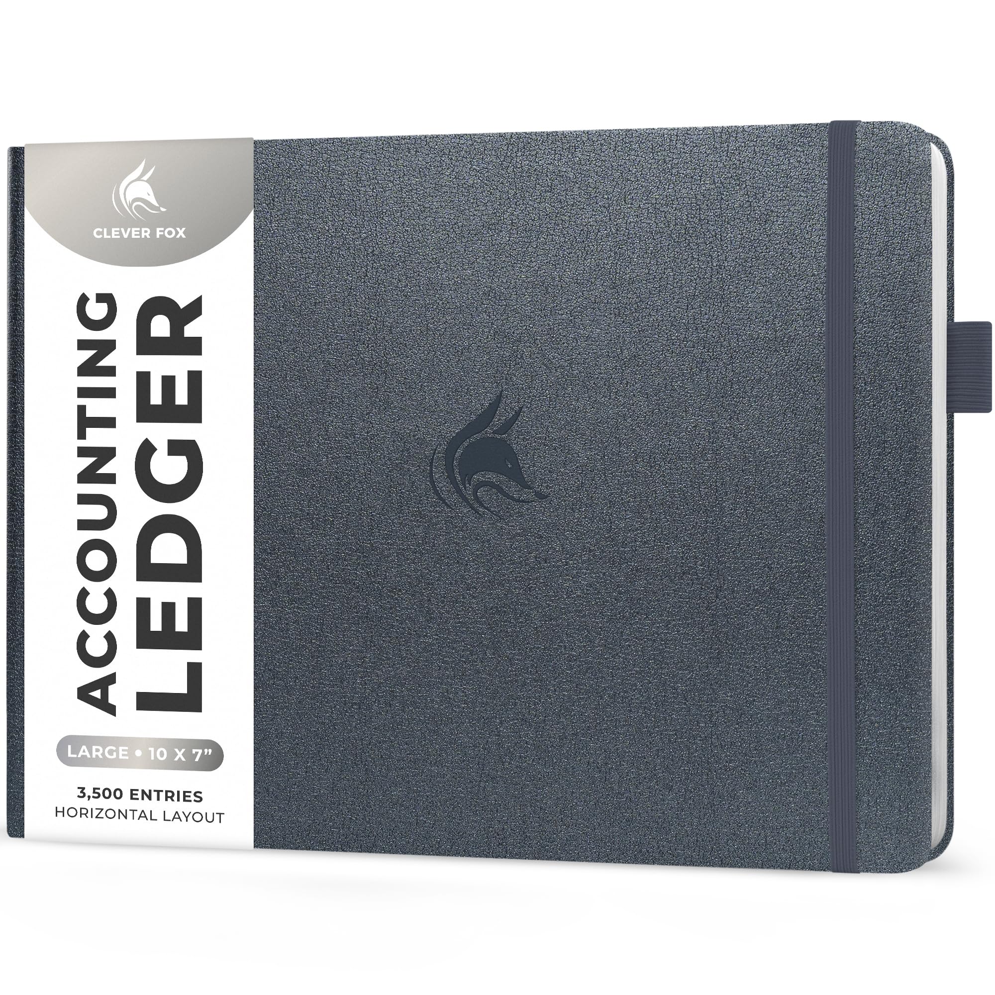 CF Accounting Book Horizontal (Silver/Black)