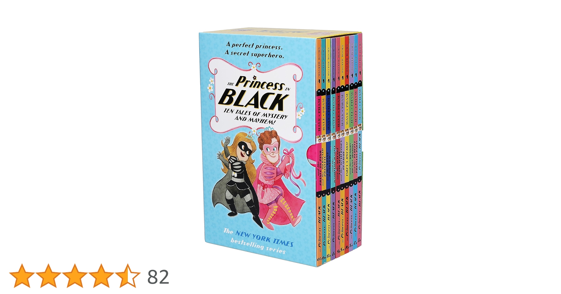 [新品。海外購入]9冊セット The Princess in black The Princess in Black 6 Book Set Action & Adventure, Humor