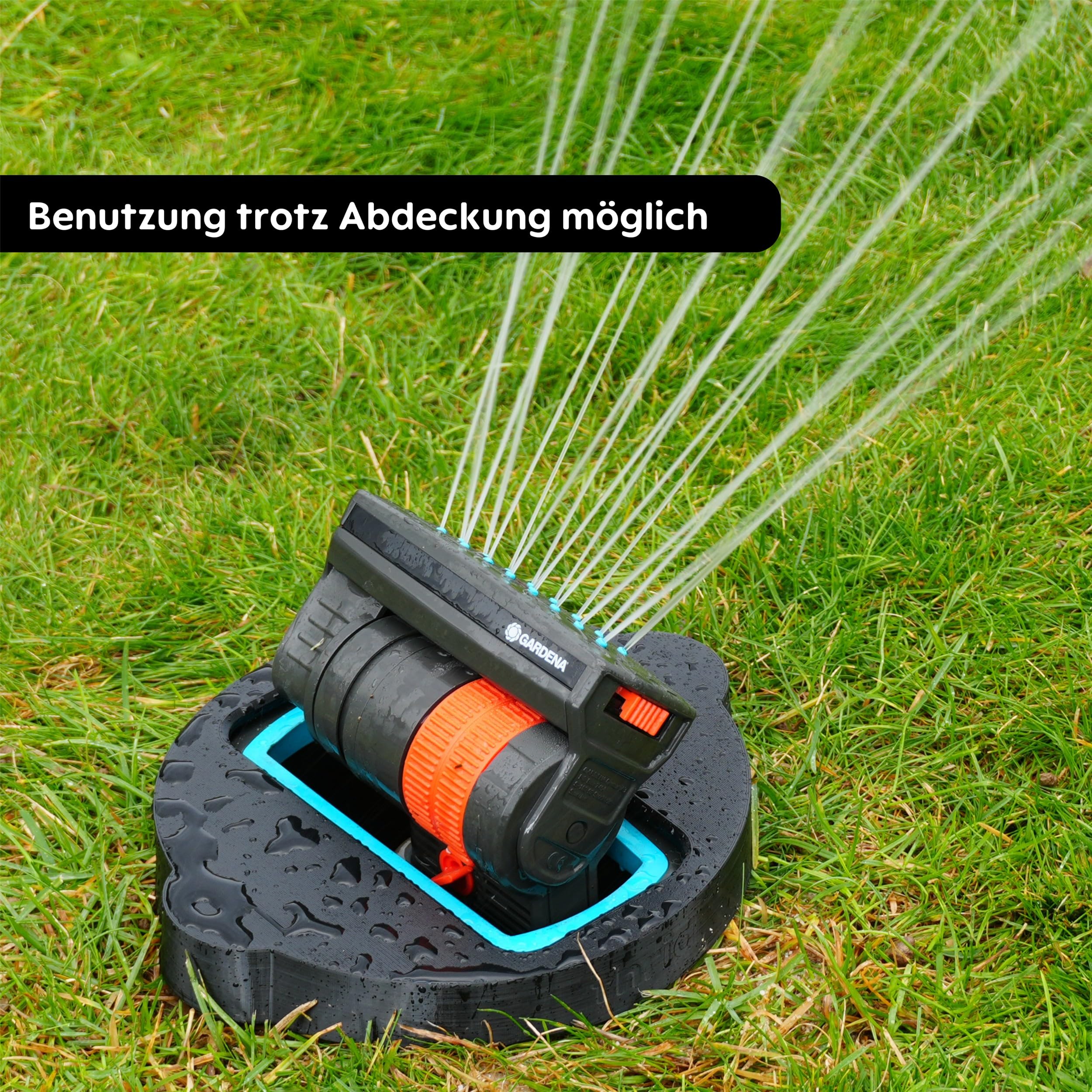 Abdeckung für Gardena OS 140 Sprinklersystem Mähroboterschutz V2 mit Winterabdeckung