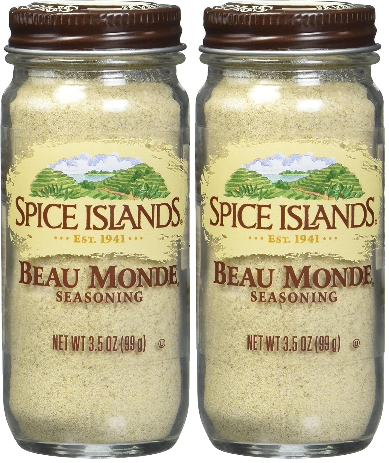 Spice Islands Beau Monde Seasoning, 3.5 Ounce (Pack of 2)