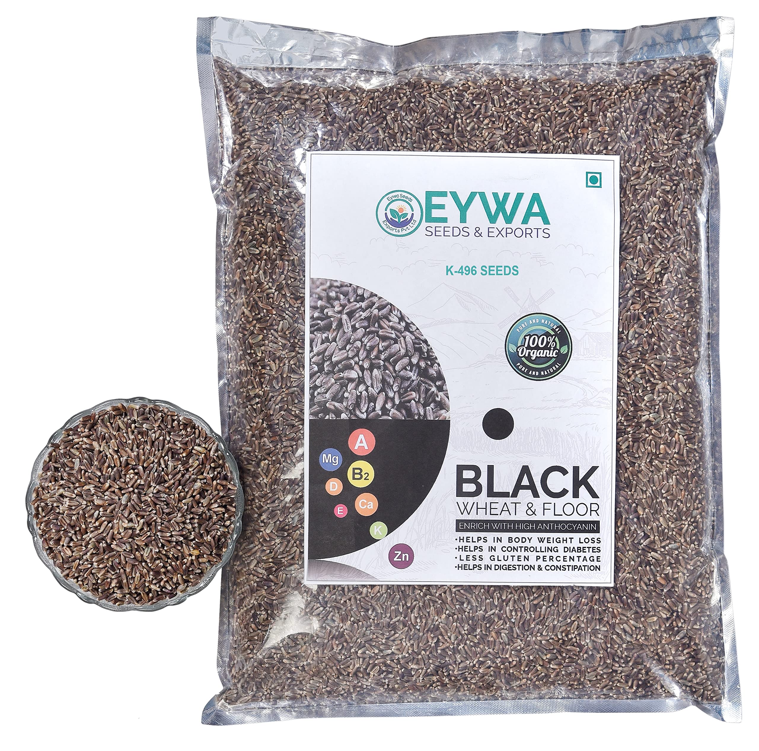 BLACK WHEAT SEEDS FOR FARMING(10 KG) | kale gehu daane | Produce of India from Organic Farms | BY EYWA (B09K3QLVFX) Amazon Price History, Amazon Price Tracker