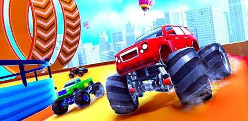 Top Monster Truck Stunts : Off Road Car Racing Simulator Game
