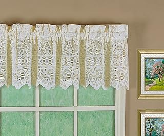 Today's Curtain Hopewell Premium Lace Valance 12