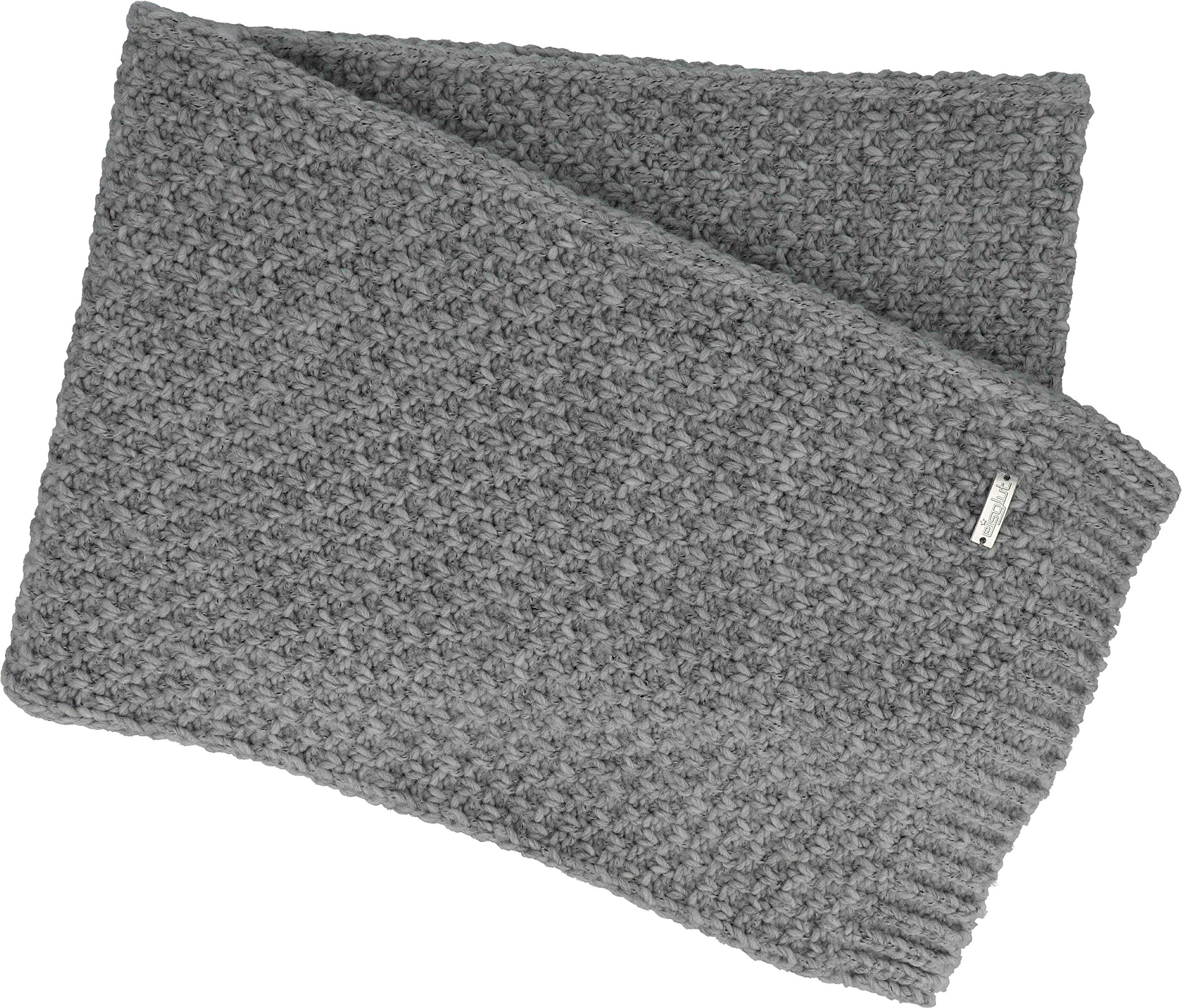 Eisglut Women's Miriam scarf, silver mel, 160 x 25