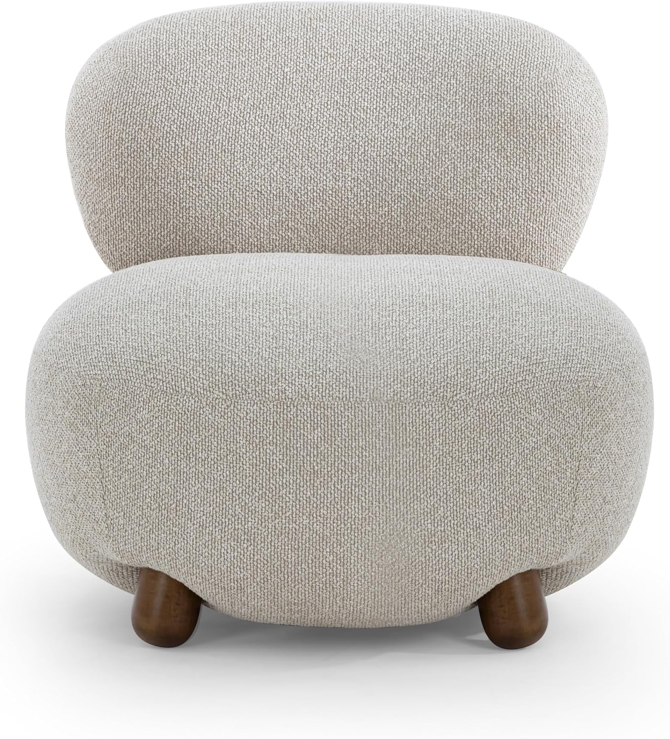 Tov Furniture Pucker Warm Grey Boucle Accent Chair