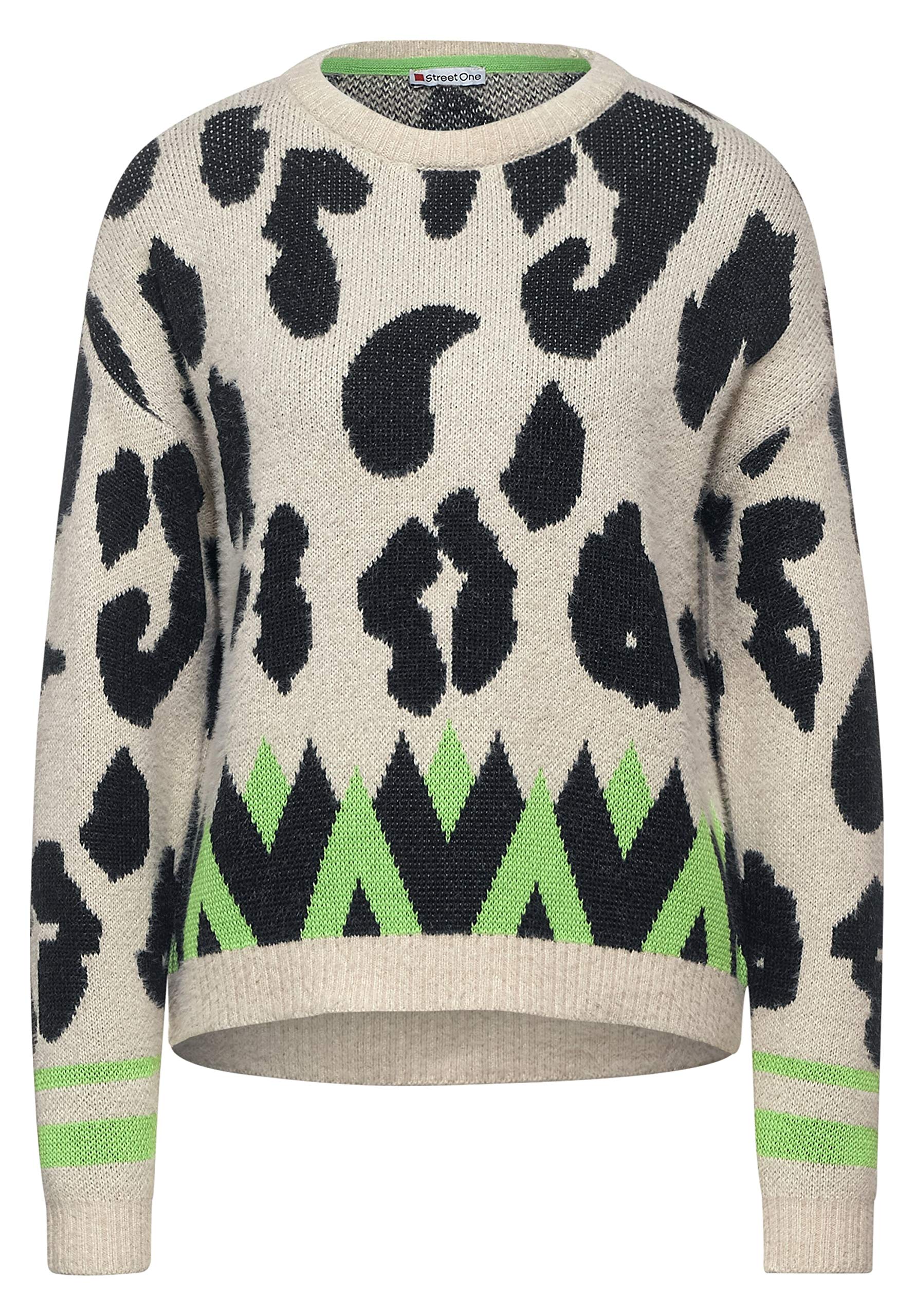 Street One Leo Jacquard Jacke - Braun - Damen - Pre Produktbild-Vorschau 11