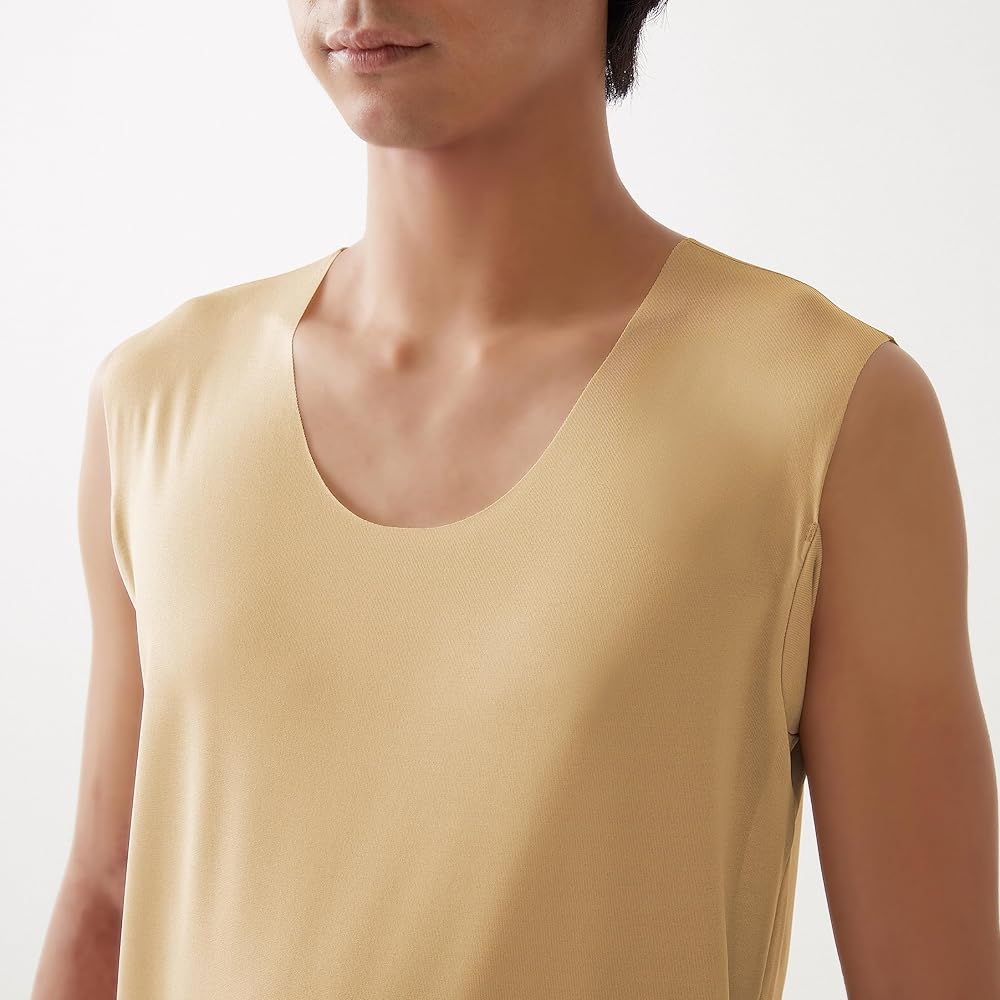 Amazon.co.jp: [グンゼ] クルーネックスリーブレス YV2918 T