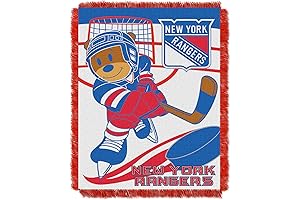 NHL Score Woven Jacquard Baby Throw Blanket