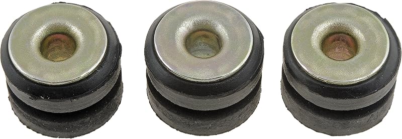 Buchas do motor do limpador de para-brisa Dorman 49450 em latão e borracha – Kit com 3 unidades
