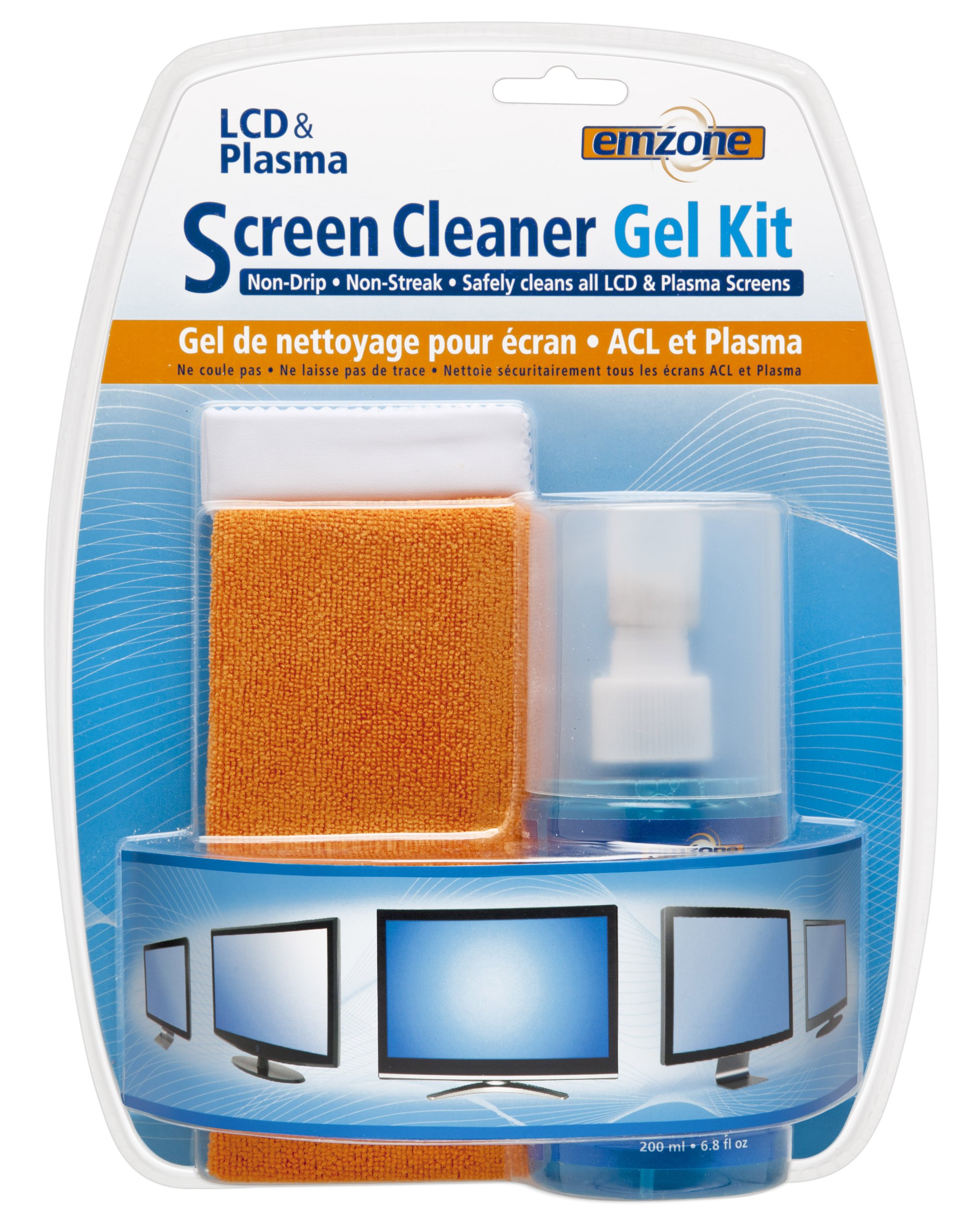 emzone LCD & Plasma Screen Cleaner Gel Kit-200 ML