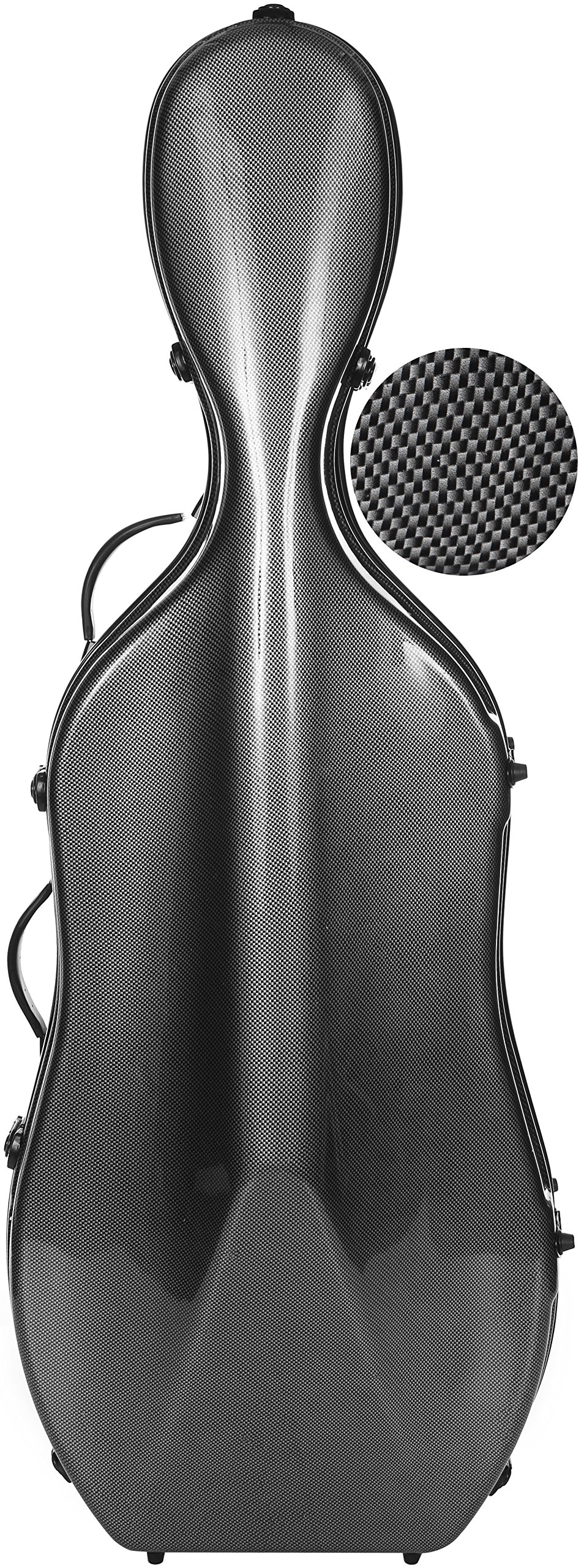 Estuche para Violonchelo Fiberglass 4/4 Excellent carbono M-case
