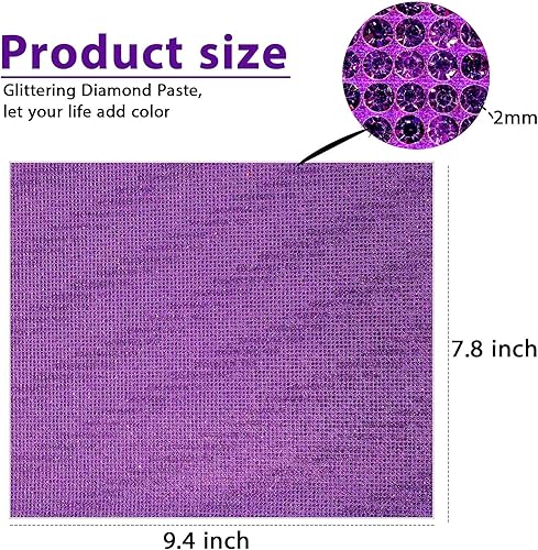 Vista 158 de Outus 12000 piezas de lámina de strass Bling Bling, calcomanías de strass, autoadhesivas, calcomanías para decoración de autos DIY, calcomanías