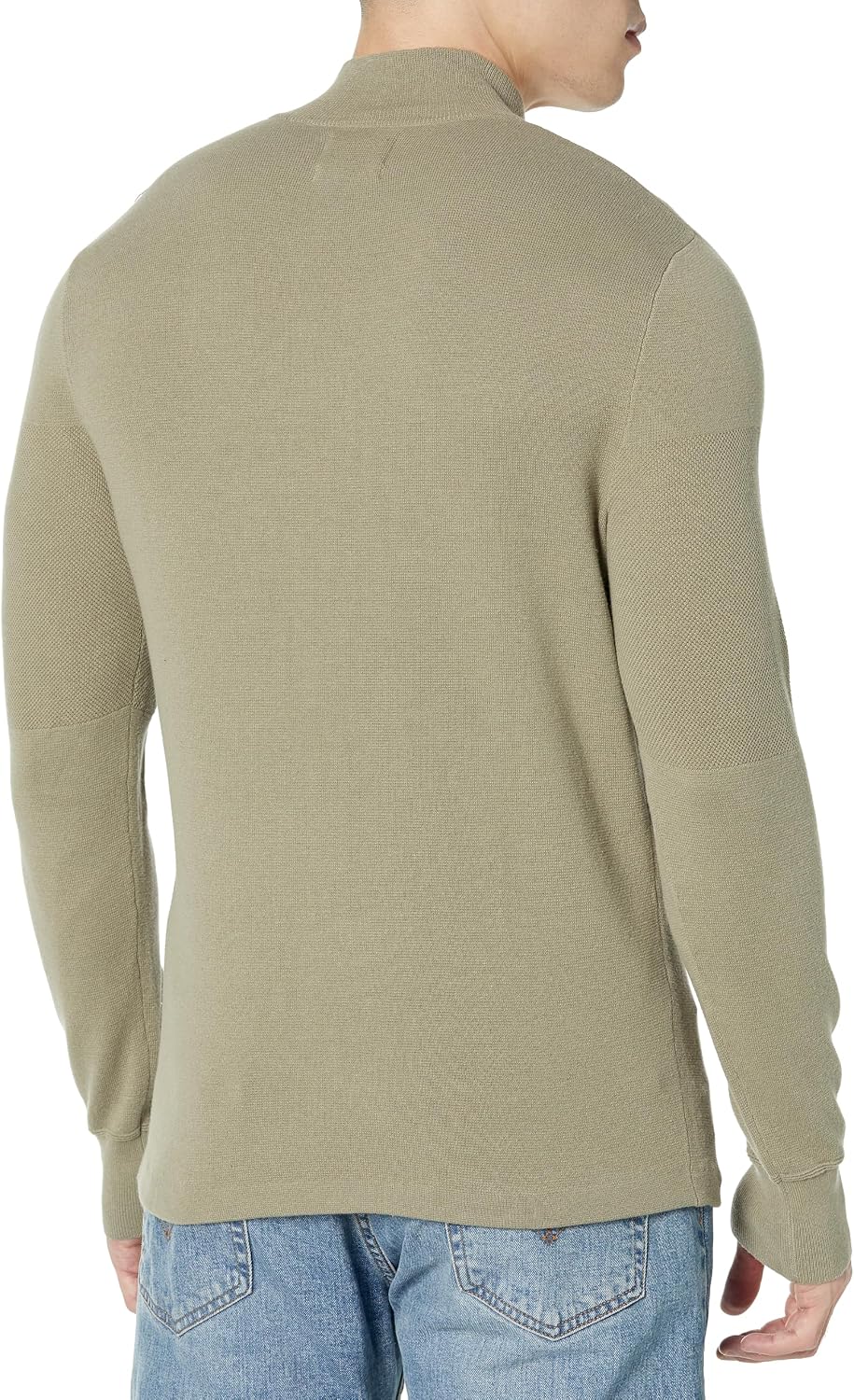 Dockers Men's Long Sleeve Quarter Zip Sweater