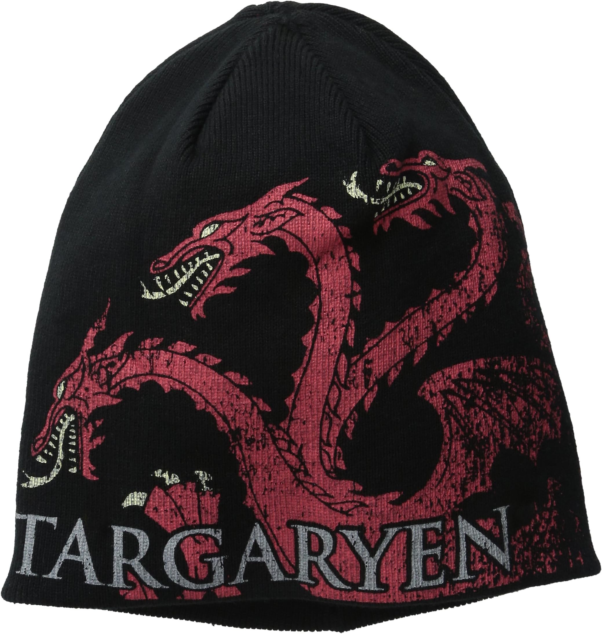 Concept One Men's Game of Thrones Reversible Targaryen Beanie