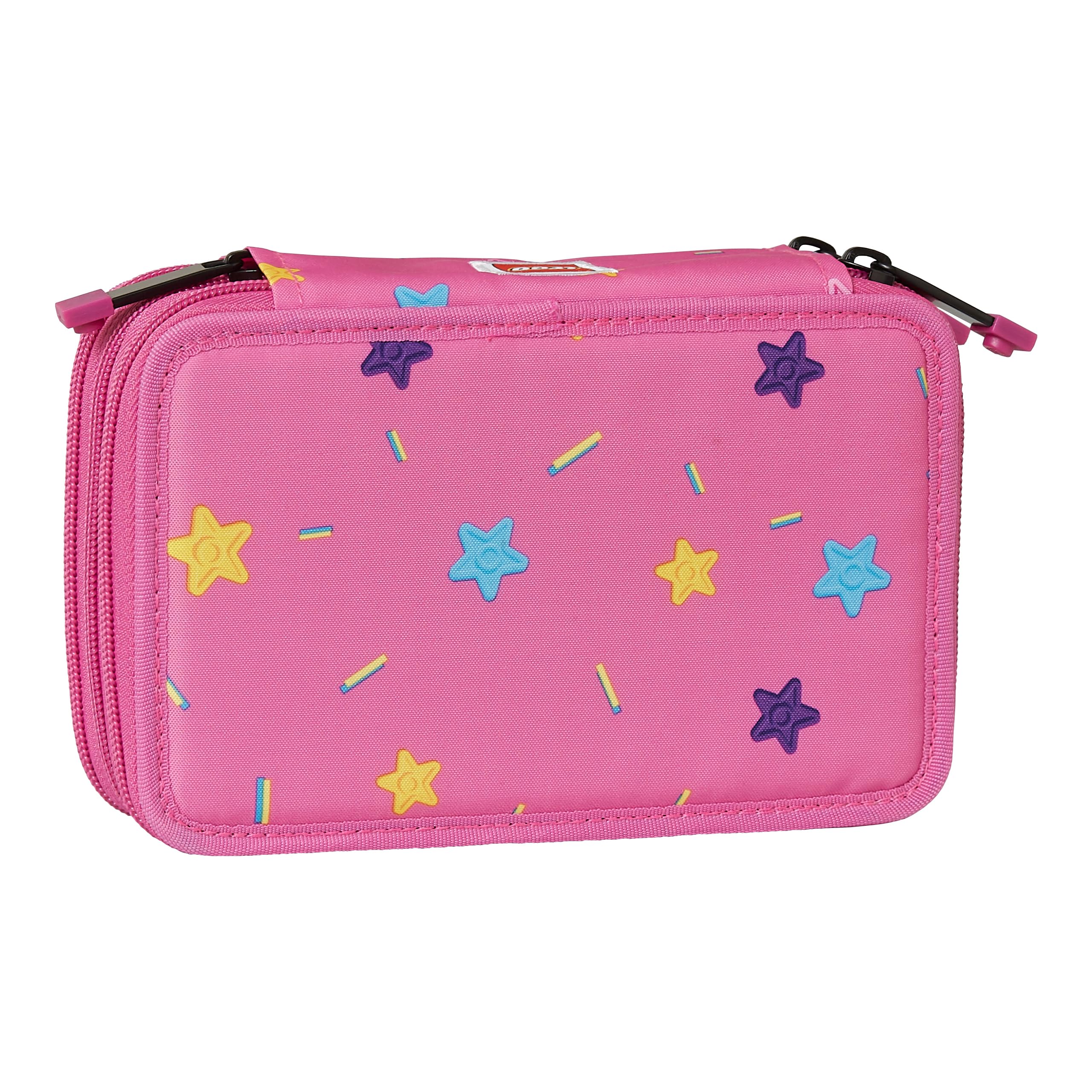 LEGO® Unicorno Astuccio Rettangolare 3 Zip con Contenuto FILA - Rosa