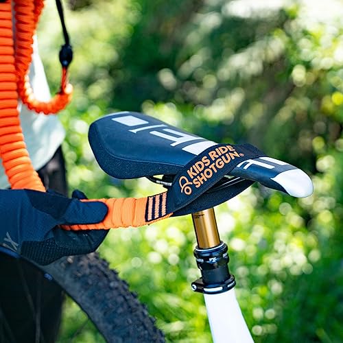 Miniatura 3 de SHOTGUN Kids Ride MTB - Cuerda de remolque - Naranja  Cuerda elástica para bicicleta infantil