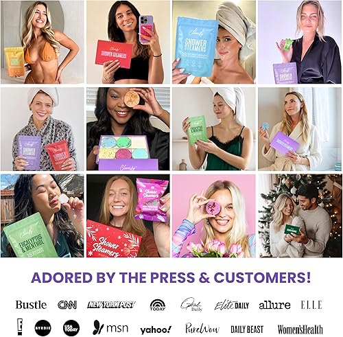 Miniatura 7 de Cleverfy Vaporizadores de ducha para aromaterapia, paquete surtido compacto de 6 bombas de ducha con aceites esenciales. Cuidado personal y