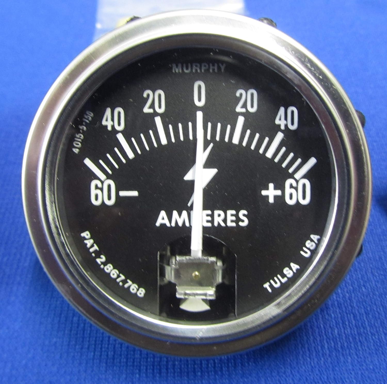 Amp Gauge 60-0-60 Hotrod Dune Buggy Ratrod Rock Crawler Farm