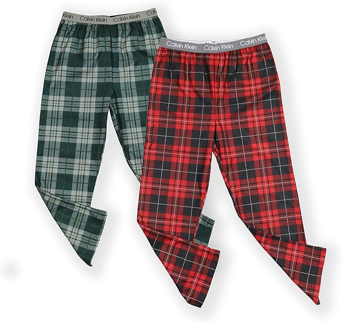 Calvin klein plaid pajama pants Clearance