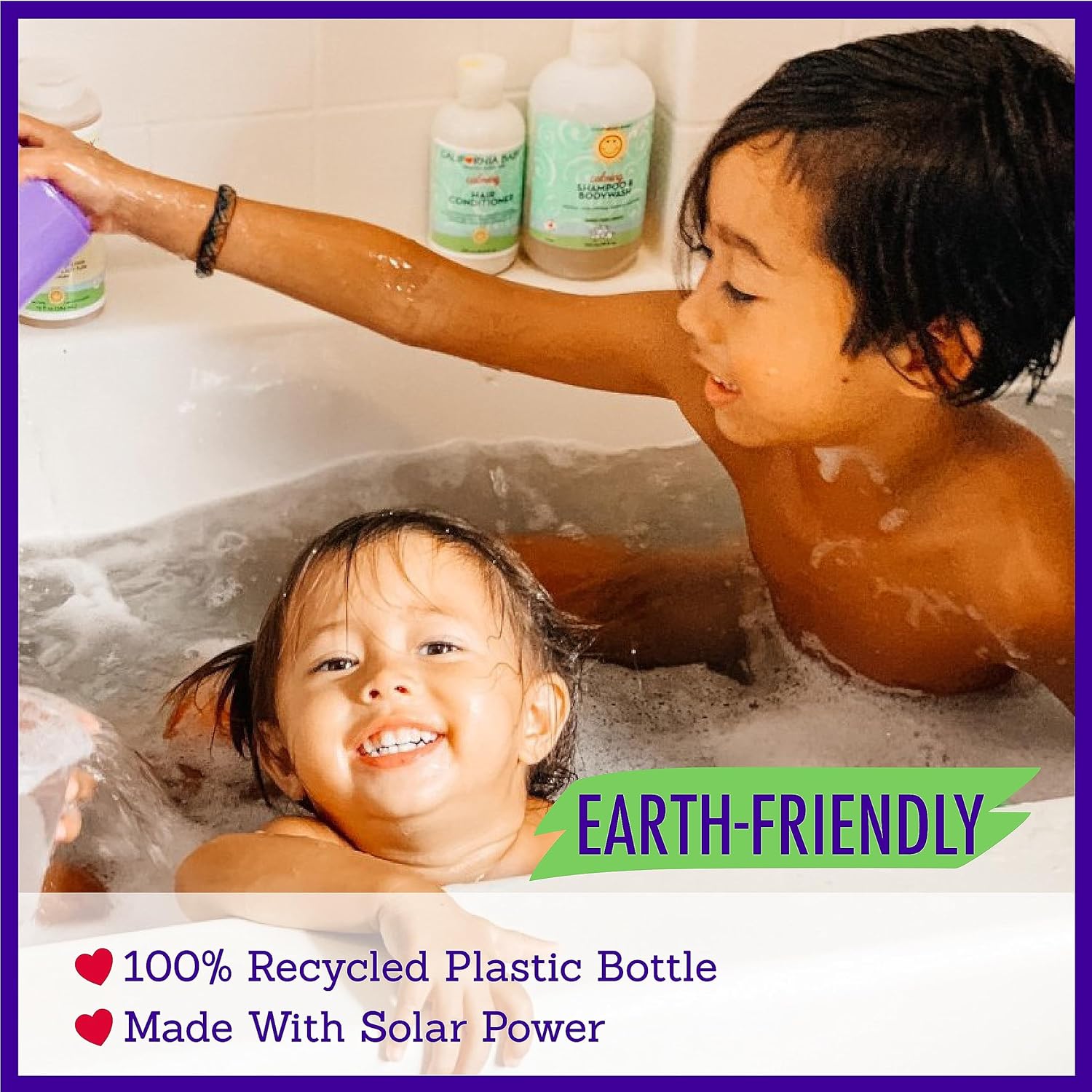 California Baby Calming Baby Shampoo + Baby Wash | 100% Plant-Based | Lavender Body Wash For Sensitive Skin | Hypoallergenic | 517 mL / 17.5 oz. - Image 9