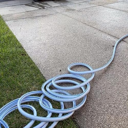 Vista 111 de Atlantic Manguera de jardín resistente de 1 pie x 5/8 pulgadas, verde, manguera de líder de conexión corta (1 pie)