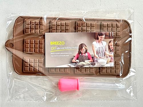 Miniatura 2 de Moldes de silicona para dulces de gofres, 3 moldes de chocolate pequeños de 12 cavidades, antiadherentes, reutilizables, moldes para hornear, moldes