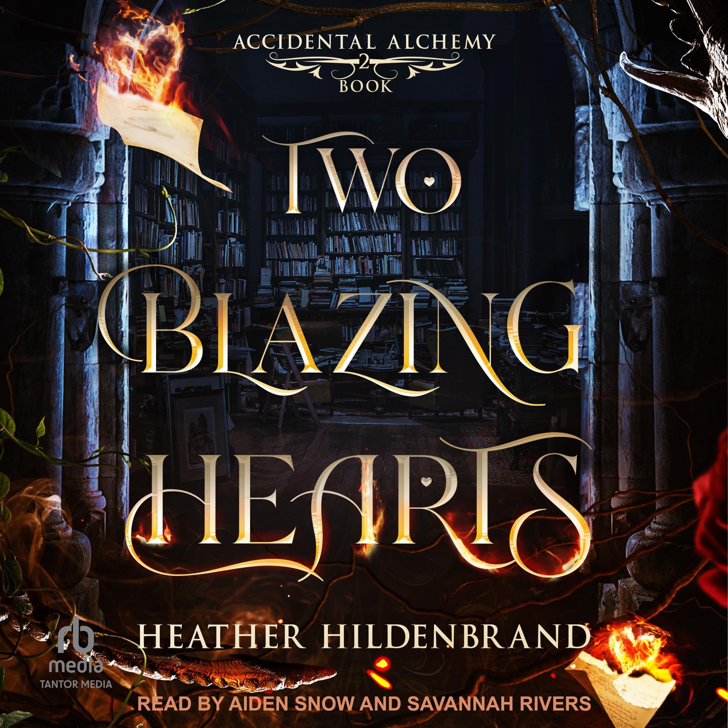Cover art for Two Blazing Hearts