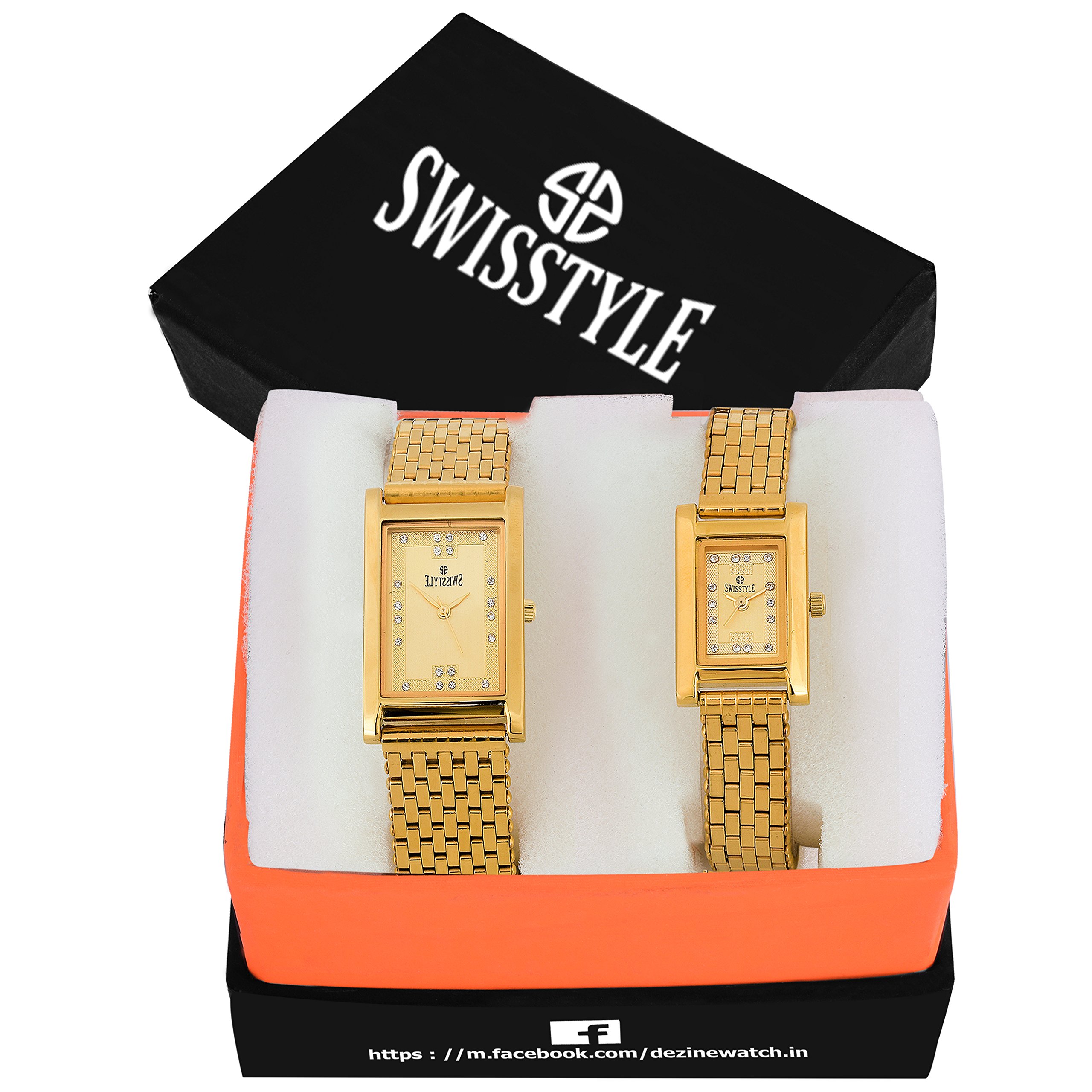 SWISSTYLE Analog Combo Watch for Men Women -SS-9212G-078G (B079FVNST9) Amazon Price History, Amazon Price Tracker